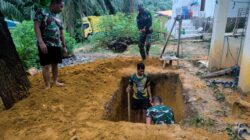Satgas TMMD ke-130 Kodim 0209/Labuhanbatu Bangun MCK di Dusun Simpang Halaman Cikampak 1A, Warga Sambut dengan Penuh Syukur