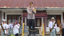 Kapolres Pakpak Bharat Ajak Pelajar SMA Negeri 1 Salak Kedepankan Displin Dan Bijak Menggunakan Medsos.