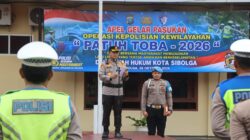 Polres Sibolga Gelar Apel Operasi Patuh Toba 2026