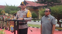 Kapolres Toba Pimpin Apel Gelar Operasi Patuh Toba 2026