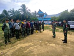 Sigap dan Tanggap, Serma Tigor Rambe Setia Dampingi Apel Satgas TMMD ke-130