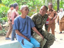 Haru dan Bahagia, Dandim 0209/Labuhanbatu Kunjungi Rumah Tukirin yang Rampung 100 Persen Melalui Program TMMD ke-130