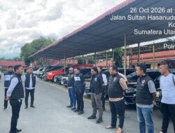 Kapolres Binjai Bakar Barak Narkoba