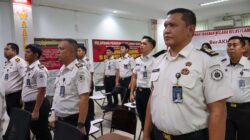 Rutan Labuhan Deli Ikuti Pelantikan Pimti dan Kick Off Hari Bakti Kemenimipas.