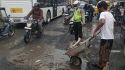 Ops Patuh Toba 2026, Satlantas Belawan Tertibkan Lalu Lintas di Titipapan