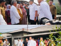 Wali Kota Medan Rico Waas Didampingi Kadis SDABMBK Khairul Azmi Tinjau RTLH di Belawan